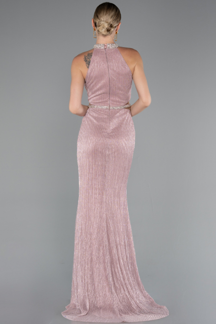 Robe de Soirée Longue Poudre ABU4324