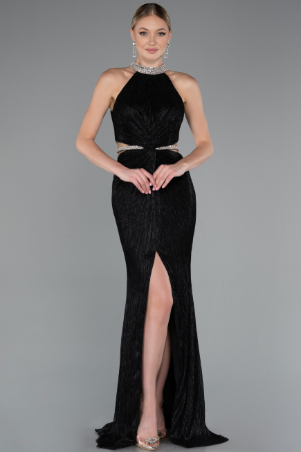 Robe de Soirée Longue Noir ABU4324