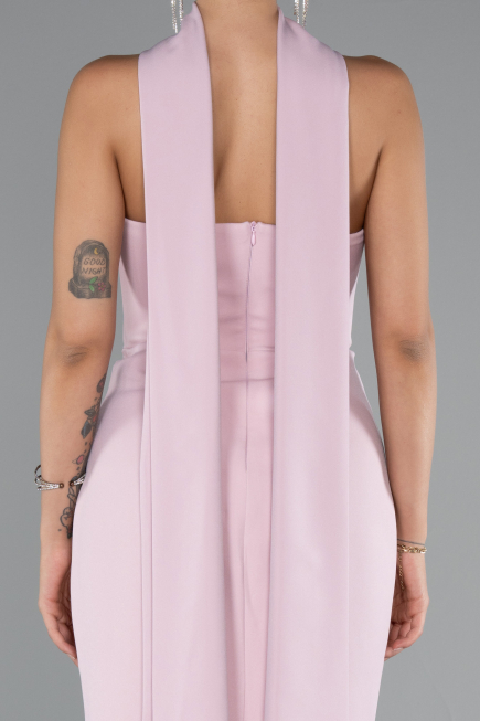 Robe de Soirée Longue Poudre ABU5097
