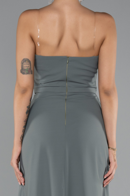 Robe de Soirée Longue Mousseline  ABU5108