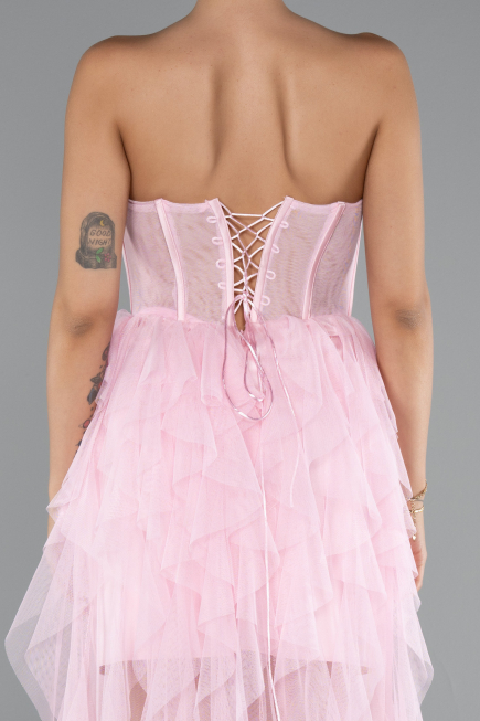 Robe De Soirée Longue Poudre ABU5071