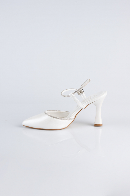 Chaussure de soirée Cuir Blanc MJD5150