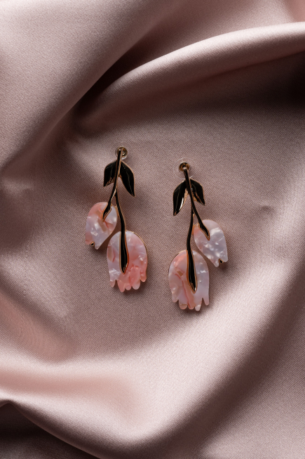 Boucle d'Oreille Poudre BJ1010