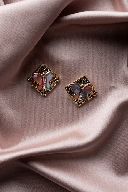 Boucle d'Oreille Poudre BJ1040