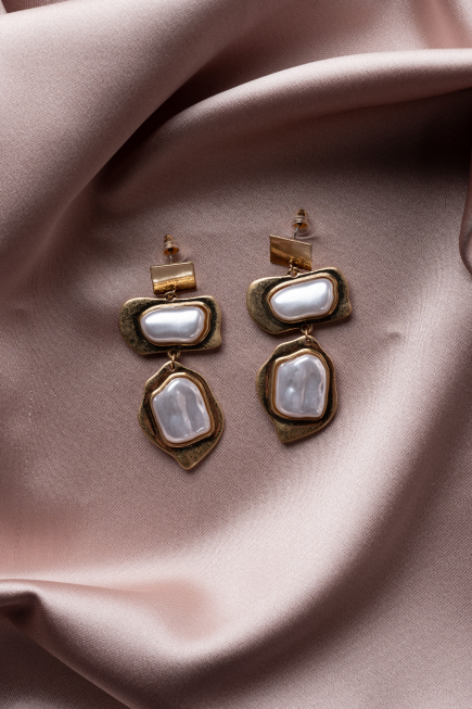 Boucle d'Oreille Nacre BJ1043