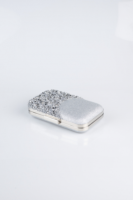 Sac de Soirée Luxe Argent V604