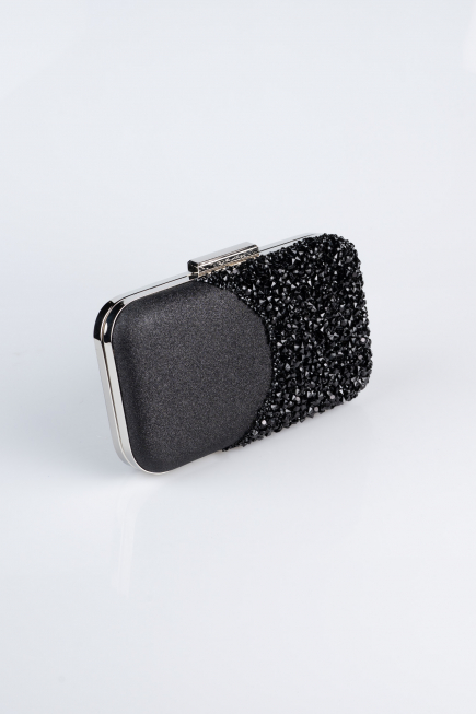 Sac de Soirée Luxe Noir V604