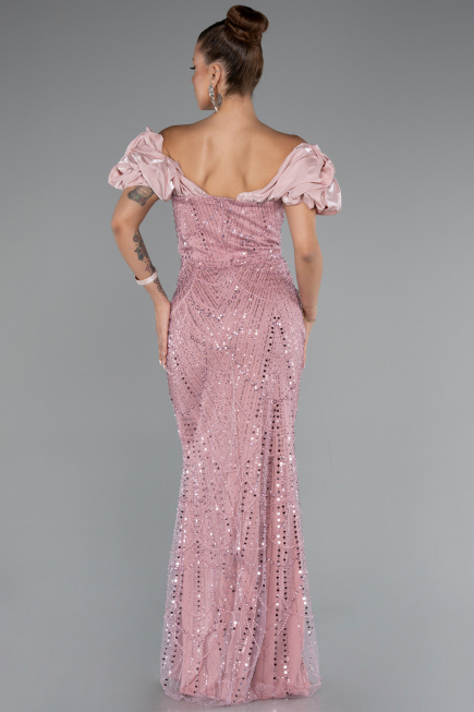 Robe Queue De Poisson Longue Poudre ABU4509