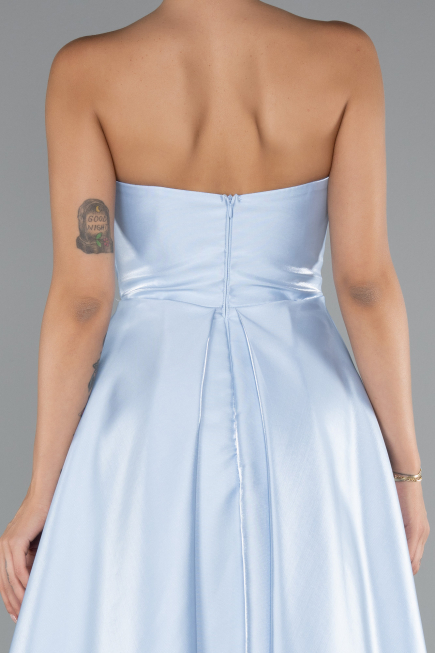 Robe De Soirée Longue Bleu clair ABU4846