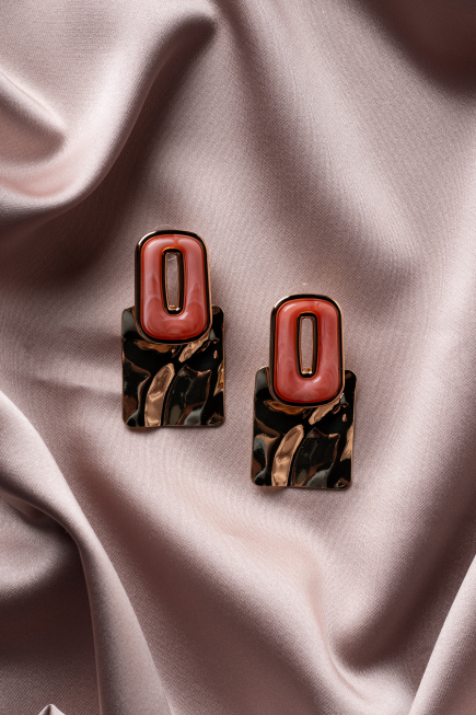 Boucle d'Oreille Fleur de Grenade BJ1031