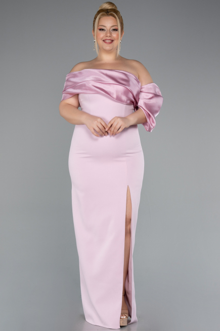 Robe Grande Taille Longue Poudre ABU5047