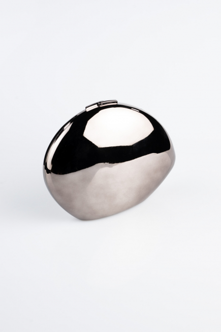 Sac de Soirée Luxe Avec Mirroir Platine MN901