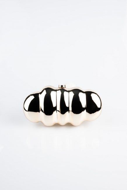 Sac de Soirée Avec Mirroir Or MN908