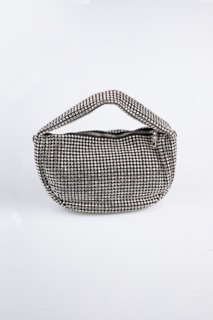 Sac de Soirée Luxe Swarovski Noir MN971