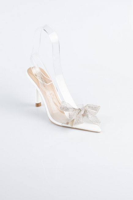 Chaussure de soirée Cuir Blanc AB1145