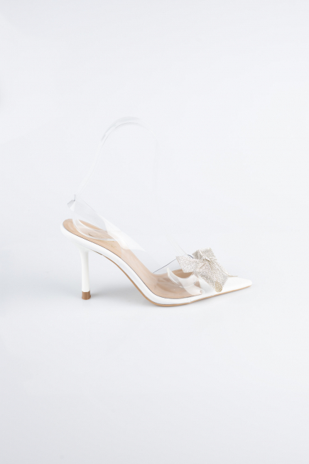 Chaussure de soirée Cuir Blanc AB1145