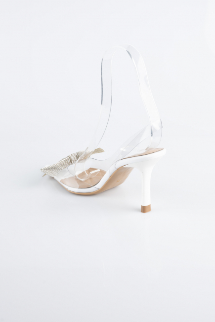 Chaussure de soirée Cuir Blanc AB1145