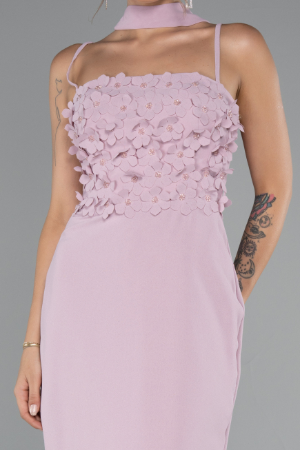 Robe de Soirée Longue Poudre ABU5181