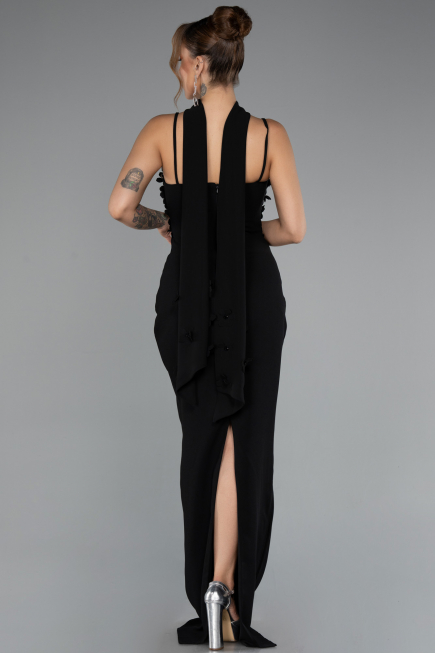 Robe de Soirée Longue Noir ABU5181