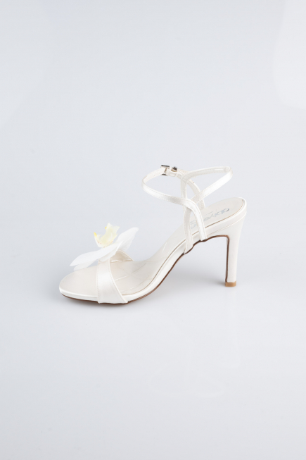 Chaussure de soirée Satin Blanc AB1151