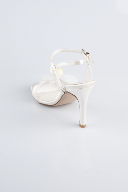 Chaussure de soirée Satin Blanc AB1151