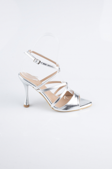 Chaussure de soirée Peau Argent AB1152