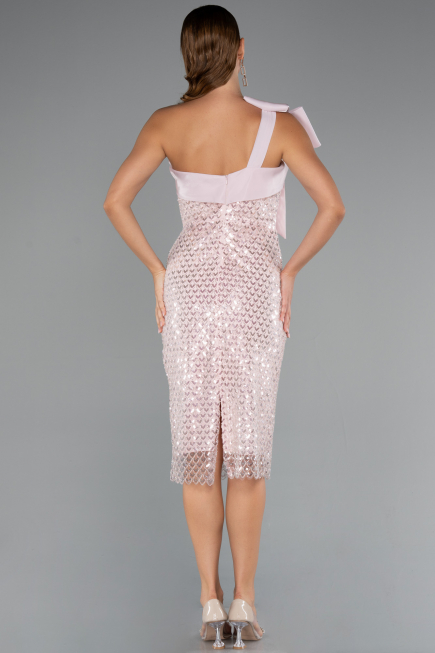 Tenue de Soirée Midi Perlé Poudre ABK2424