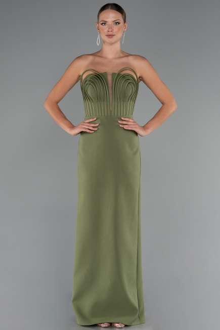 Tenue de Soirée Longue Kaki ABU5235