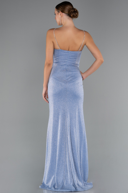 Robe de Soirée Longue Indigo ABU5245