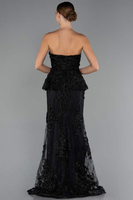 Robe de Soirée Longue Noir ABU5249
