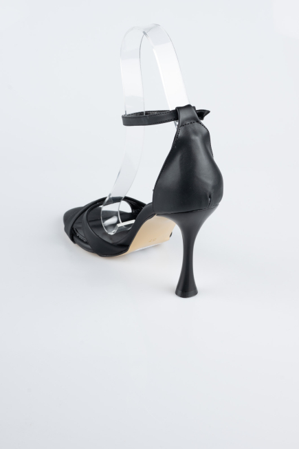 Chaussure de soirée Cuir Noir ABD1156