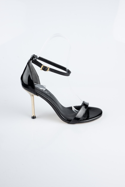 Chaussure de soirée Cuir Verni Noir ABR1157