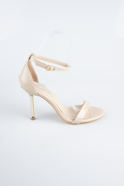 Chaussure de soirée Cuir Verni Vison ABR1157