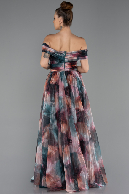 Robe de Soirée Longue Pelure D'oignon ABU5262