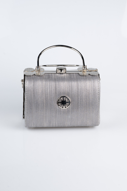 Sac de Soirée Coupe Au Laser Platine KC170