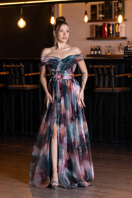 Robe de Soirée Longue Pelure D'oignon ABU5262