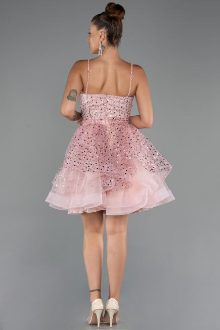 Tenue de Soirée Courte Poudre ABK2435