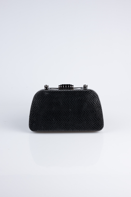 Sac de Soirée Luxe A motifs Noir SH839