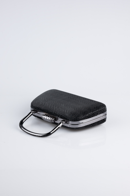 Sac de Soirée Luxe A motifs Noir SH839
