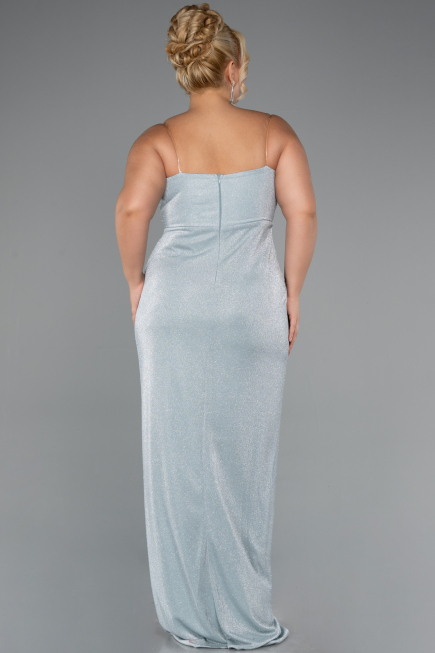 Robe de Soirée Longue Menthe ABU5339