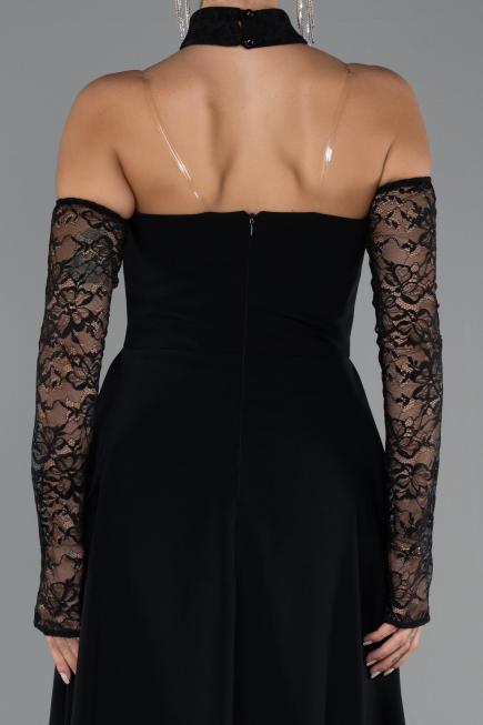 Robe de Soirée Longue Noir ABU5355