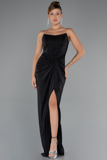 Robe de Soirée Longue Noir ABU5339