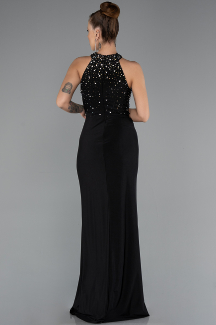 Robe de Soirée Longue Noir ABU5422