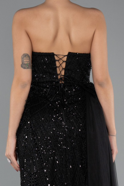 Robe de Soirée Longue Noir ABU5425