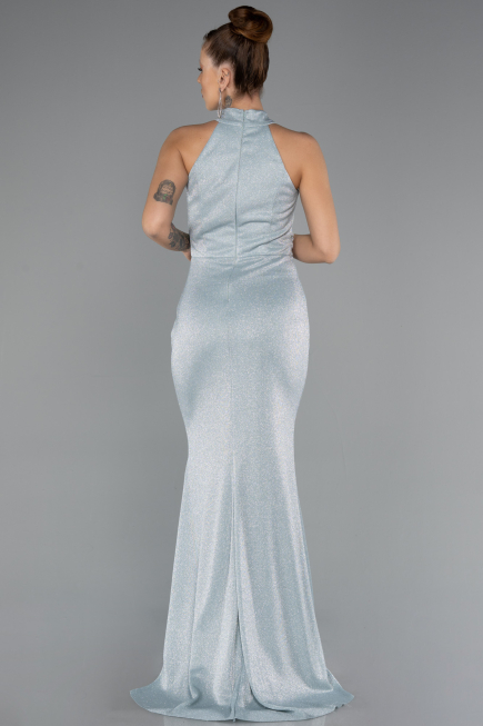 Robe de Soirée Longue Menthe ABU5426
