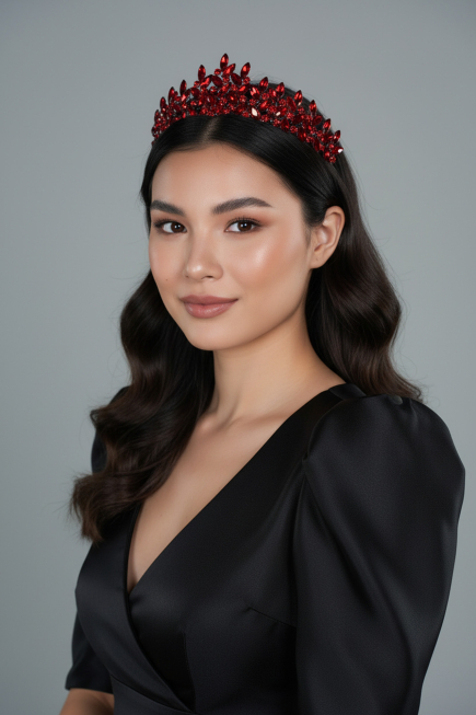 Accessoire de Cheveux Rouge DY508