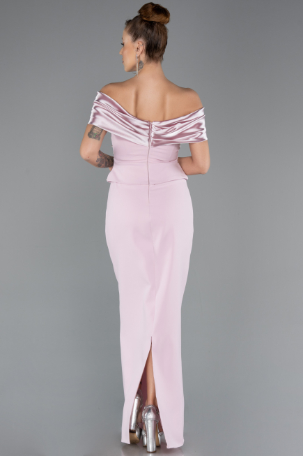 Robe de Soirée Longue Poudre ABU5440