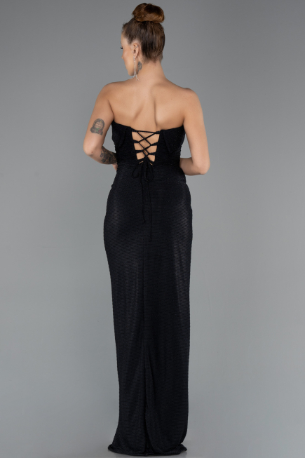 Robe de Soirée Longue Noir ABU5445