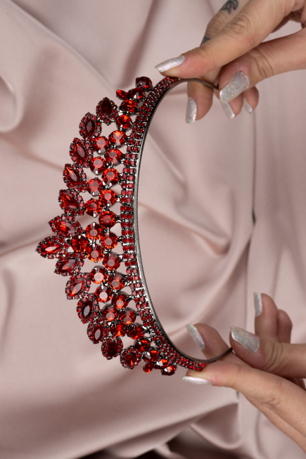 Accessoire de Cheveux Rouge UK983
