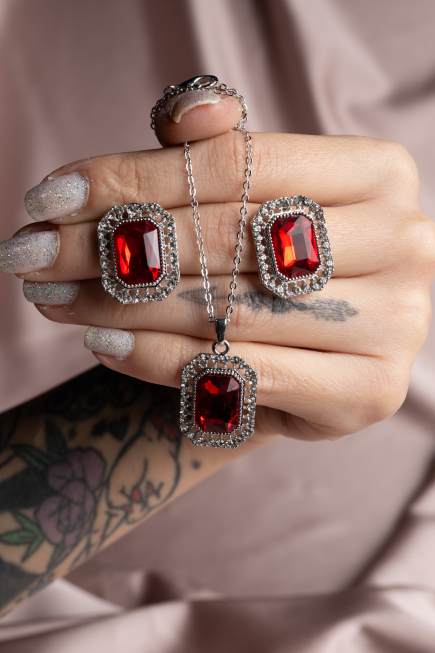 Set d'Accessoires Rouge UK955